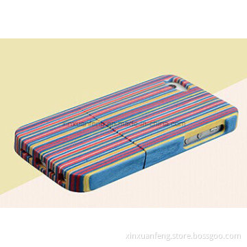 Colorful Wooden/ Bamboo Case for iPhone 5 (XF-C5-022)